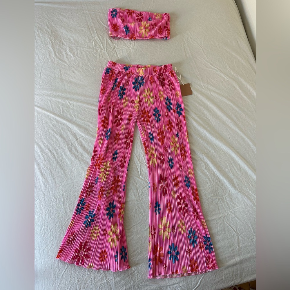 Bailey Rose Pink Floral Two-Piece Set